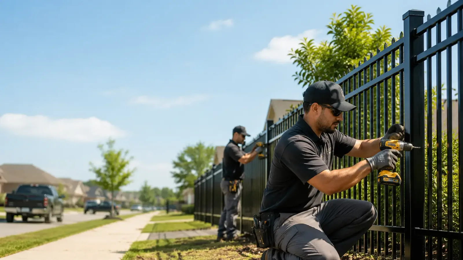 Metal Fence Installation in Logan, IA